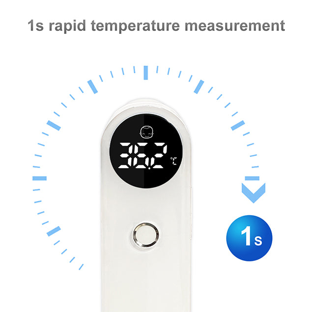 Alphamed UFR201 infrared thermometer features
