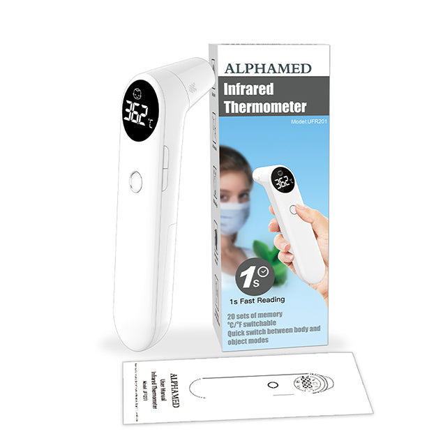 Alphamed UFR201 infrared thermometer