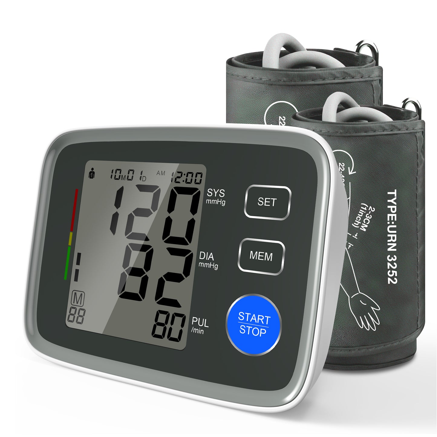 Essential U80EH Dual Cuff Blood Pressure Monitor
