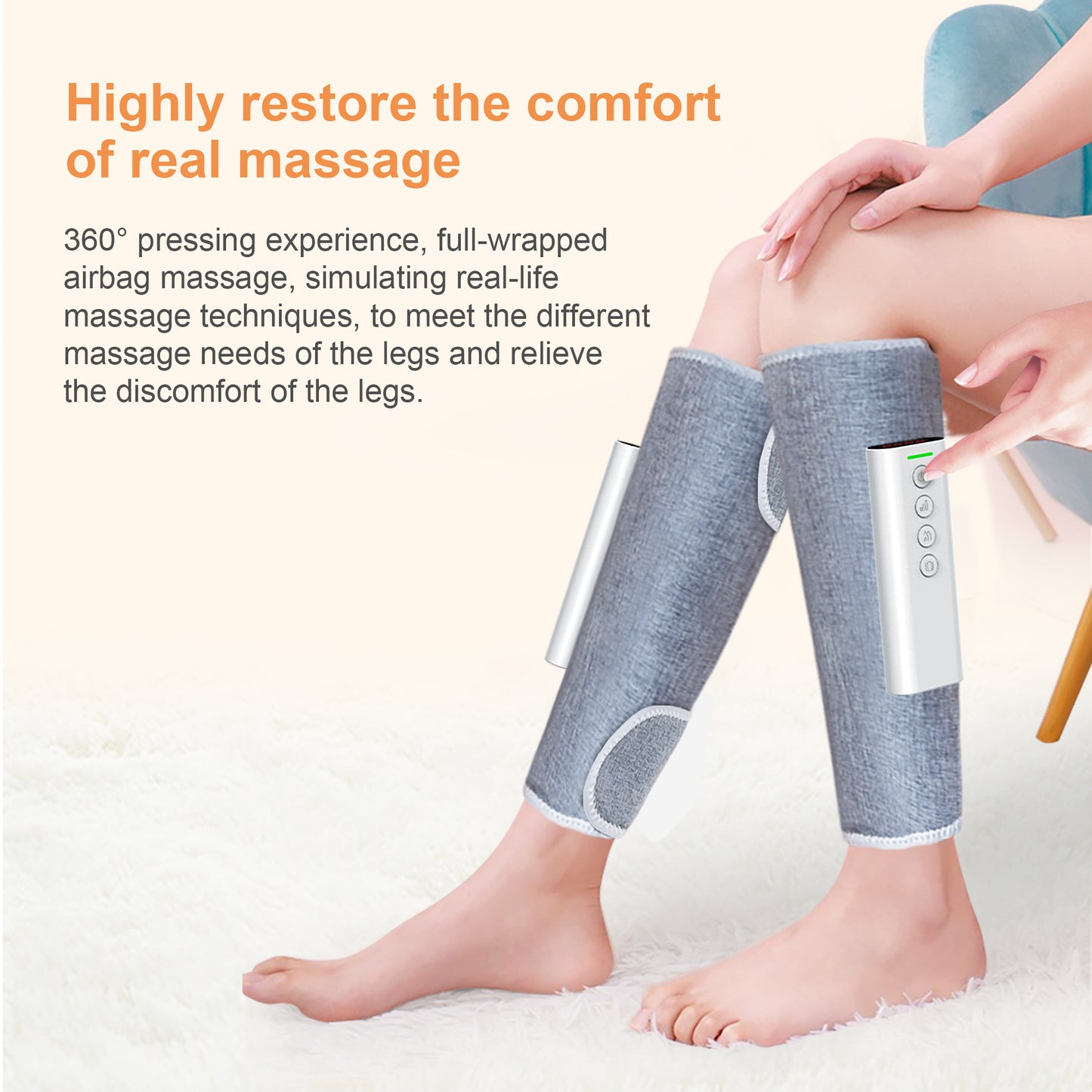 EaseFit Dual Leg Massager UM601